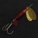 Vintage   Les Davis Bolo, 1/3oz brass/red spinning lure #22188