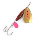 Vintage   Les Davis Bolo, 1/3oz brass/red spinning lure #22188