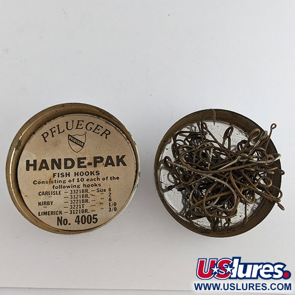   Pflueger hande pak fish hooks №4005,   fishing #22192