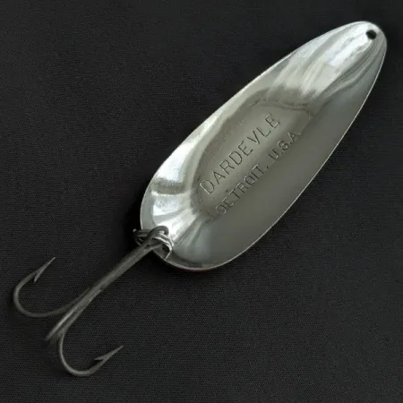 Vintage Eppinger Dardevle Detroit, 1oz Red Devle fishing spoon #22195