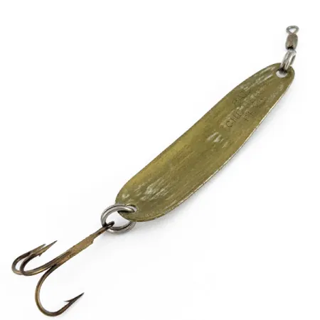 Vintage Pierson Che'gegon Spoon, 1/4oz brass fishing spoon #22207