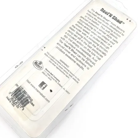 Mann's Bait  Mann's Reel'N Shad, hartwell-blue glmr fishing #22218