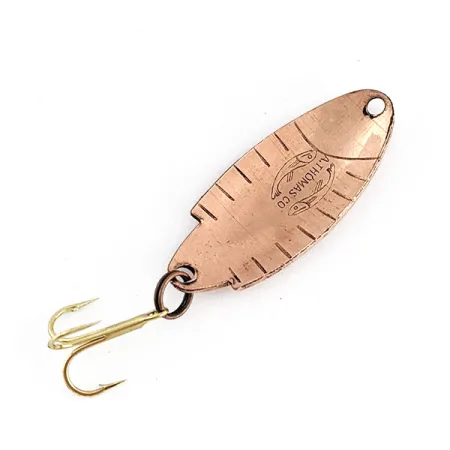 Vintage Thomas Buoyant, 3/16oz copper fishing spoon #22219