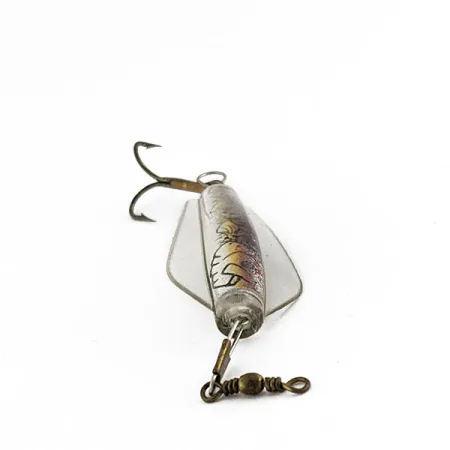 Vintage Little Tasmanian Devil, 1/4oz Brown trout fishing spoon #22220