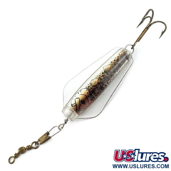 Vintage   Little Tasmanian Devil, 1/4oz Brown trout fishing spoon #22220