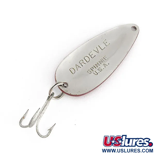 Vintage  Eppinger Dardevle Spinnie, 1/3oz Red Devle fishing spoon #22225