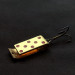 Vintage   Jake's Lures Lil Jake, 1/3oz gold/red fishing spoon #22227