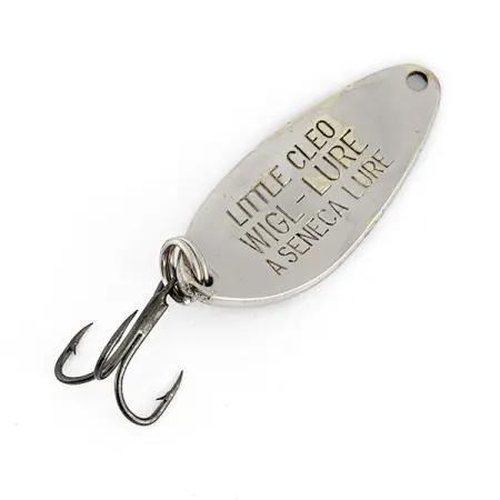 Vintage Seneca Little Cleo, 1/4oz nickel fishing spoon #22228