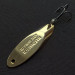 Vintage  Acme Kastmaster, 1/4oz gold fishing spoon #22232