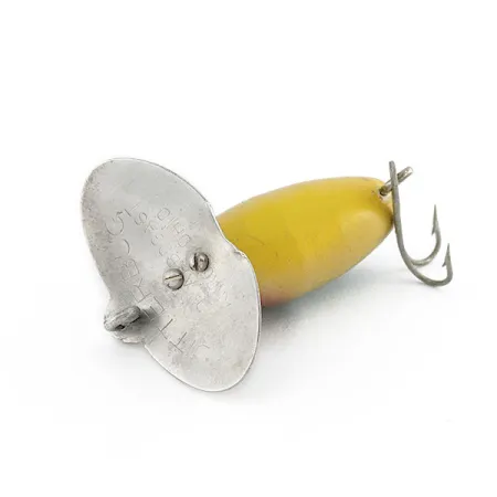 Vintage Fred Arbogast Jitterbug, 1/8oz perch fishing lure #22236