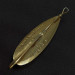 Vintage   Johnson Silver Minnow, 2/5oz gold fishing spoon #22245