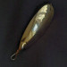 Vintage   Johnson Silver Minnow, 2/5oz gold fishing spoon #22245