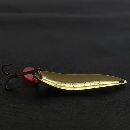 Vintage Gator, 1/3oz gold fishing spoon #22256