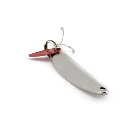 Vintage Bay de Noc Swedish Pimple, 1/4oz nickel fishing spoon #22259