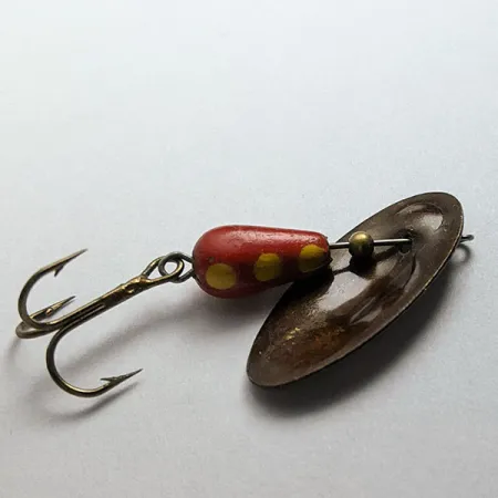 Vintage Panther Martin 4, 1/8oz Brown spinning lure #22265