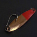 Vintage   Luhr Jensen Needlefish 2, 3/32oz copper/red fishing spoon #22273