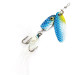 Vintage   Blue Fox Flash Deep Runner, 1/8oz blue spinning lure #22279