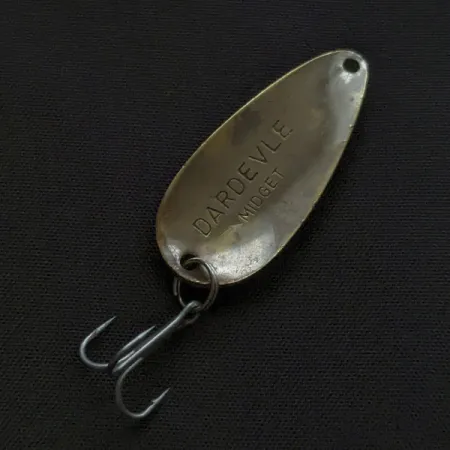 Vintage Eppinger Dardevle Midget, 3/16oz Red Devle fishing spoon #22287