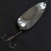 Vintage   Worth Chippewa Steel Spoon, 1/2oz nickel fishing spoon #22289