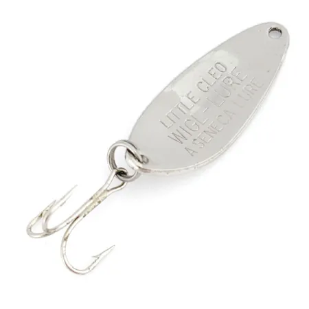 Vintage Seneca Little Cleo, 1/4oz nickel fishing spoon #22297