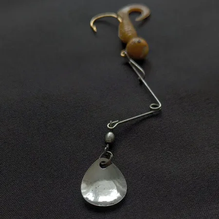 Vintage Mister Twister Spinnerbait, 3/16oz nickel spinning lure #22307