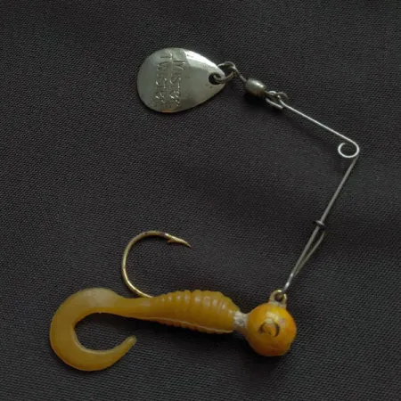 Vintage Mister Twister Spinnerbait, 3/16oz nickel spinning lure #22307