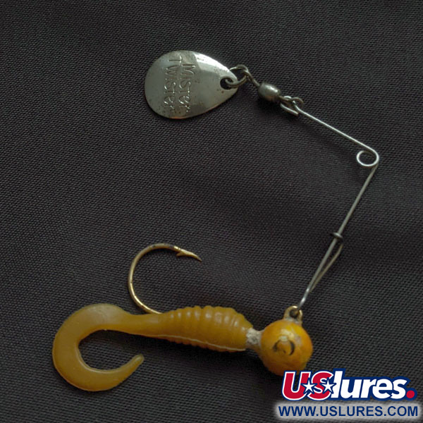 Vintage   Mister Twister Spinnerbait, 3/16oz nickel spinning lure #22307