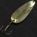 Vintage  Acme Wonderlure, 1/2oz nickel/red fishing spoon #22314