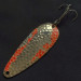 Vintage  Acme Wonderlure, 1/2oz nickel/red fishing spoon #22314