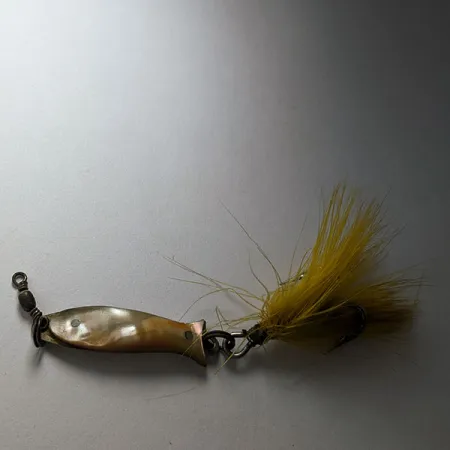 Vintage Red Abalone Pearl Minnow​, 3/32oz Pearl fishing spoon #22318