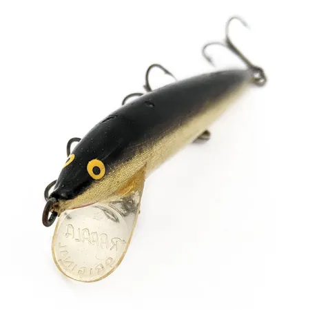 Vintage Rapala Countdown CD13 (1960S) Finland, 2/3oz G (Gold) fishing lure #22321