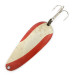 Vintage   Nebco Aqua Spoon, 3/5oz red/white/nickel fishing spoon #22325