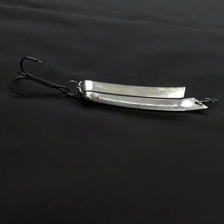 Vintage South Bend  Super-Duper 511, 1/2oz nickel/red fishing spoon #22326