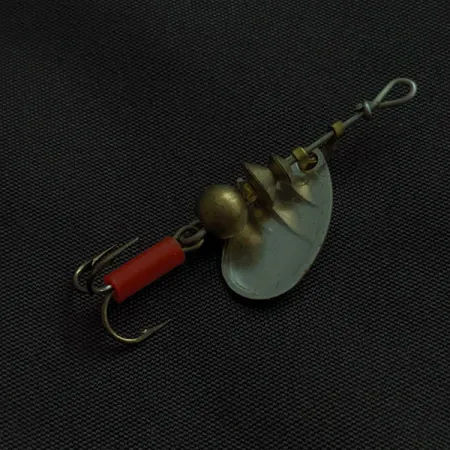 Vintage Mepps Aglia 0, 3/32oz silver spinning lure #22330
