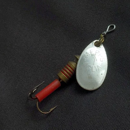 Vintage Mepps Aglia 1, 1/8oz silver spinning lure #22331
