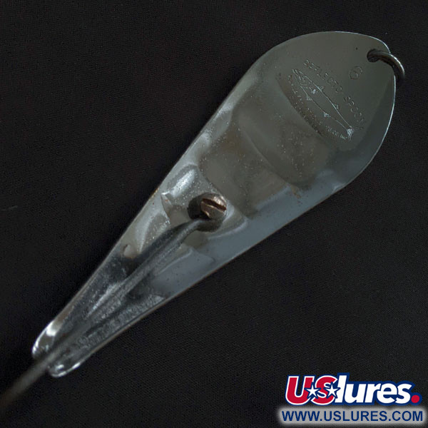 Vintage   Barracuda Reflecto Spoon #6​, 1oz nickel fishing spoon #22339