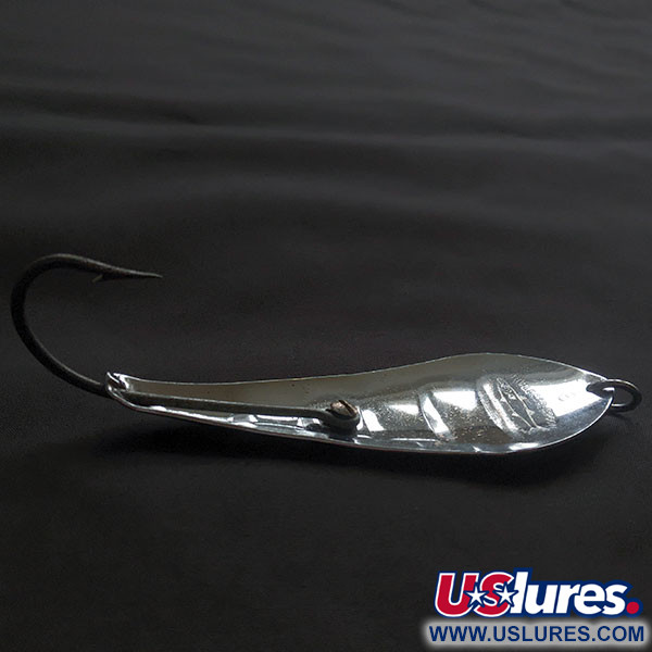 Vintage   Barracuda Reflecto Spoon #6​, 1oz nickel fishing spoon #22339