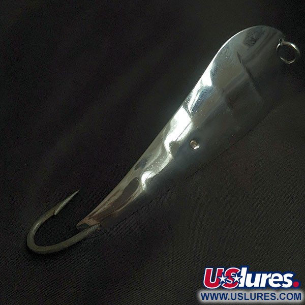 Vintage   Barracuda Reflecto Spoon #6​, 1oz nickel fishing spoon #22339