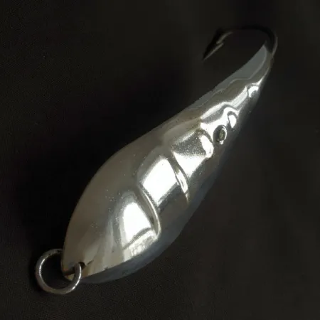 Vintage Barracuda Reflecto Spoon #6​, 1oz nickel fishing spoon #22339