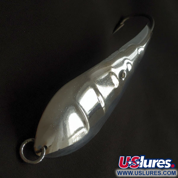 Vintage   Barracuda Reflecto Spoon #6​, 1oz nickel fishing spoon #22339