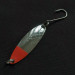 Vintage  Luhr Jensen Needlefish 1, 1/16oz nickel/red fishing spoon #22343