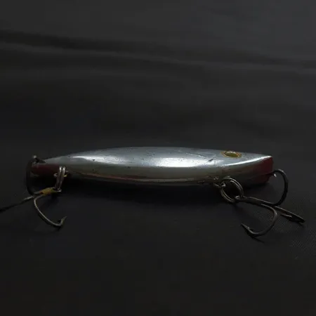 Vintage Bill Lewis Rat-L-Trap, 1/2oz Chrome Black Back fishing lure #22346