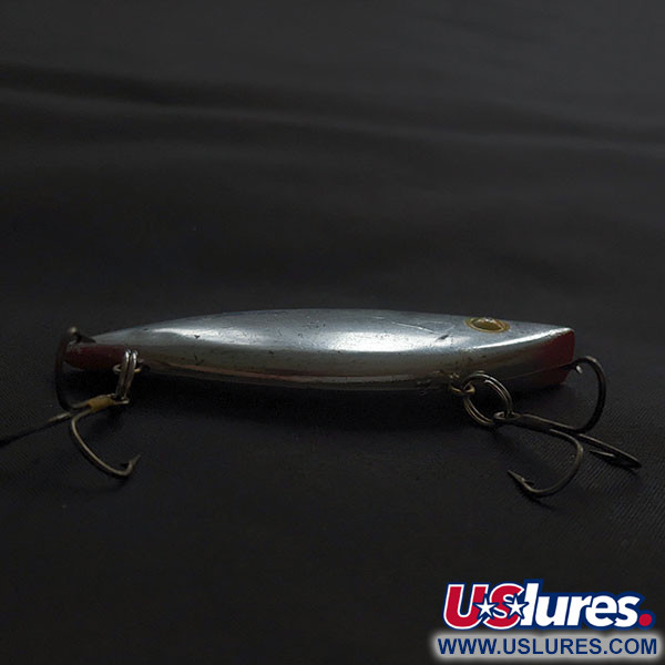 Vintage   Bill Lewis Rat-L-Trap, 1/2oz Chrome Black Back fishing lure #22346