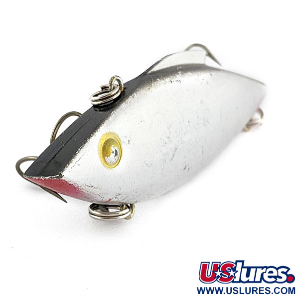 Vintage   Bill Lewis Rat-L-Trap, 1/2oz Chrome Black Back fishing lure #22346