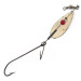 Vintage  Marathon Bait Company Marathon June-Bug, 3/16oz red/white/brass spinning lure #22353