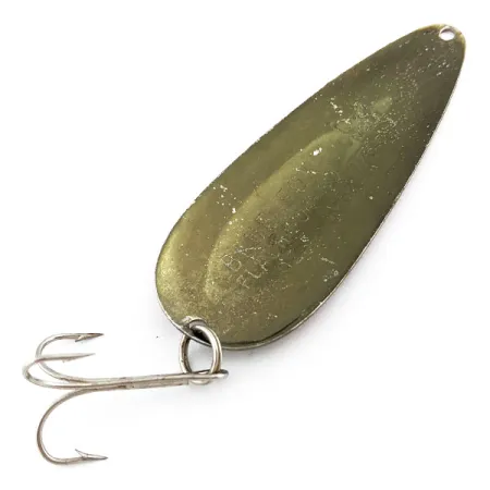 Vintage Blue Fox Blue  Fox Aqua Spoon, 3/4oz bronze/red fishing spoon #22360