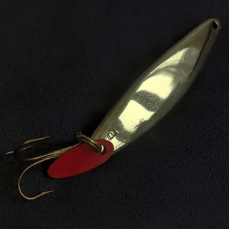Vintage Bay de Noc Swedish Pimple, 1/2oz gold fishing spoon #22372