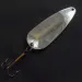Vintage  Weber Gypsy King 0, 2/5oz nickel fishing spoon #22381