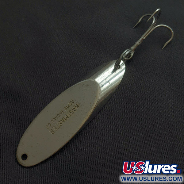 Vintage  Acme Kastmaster, 1 1/2oz nickel fishing spoon #22398