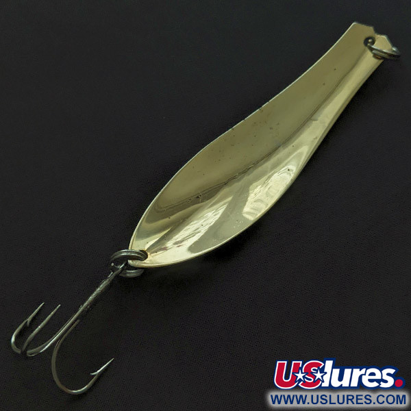 Vintage  Prescott Spinner Little Doctor 275, 3/4oz gold fishing spoon #22403